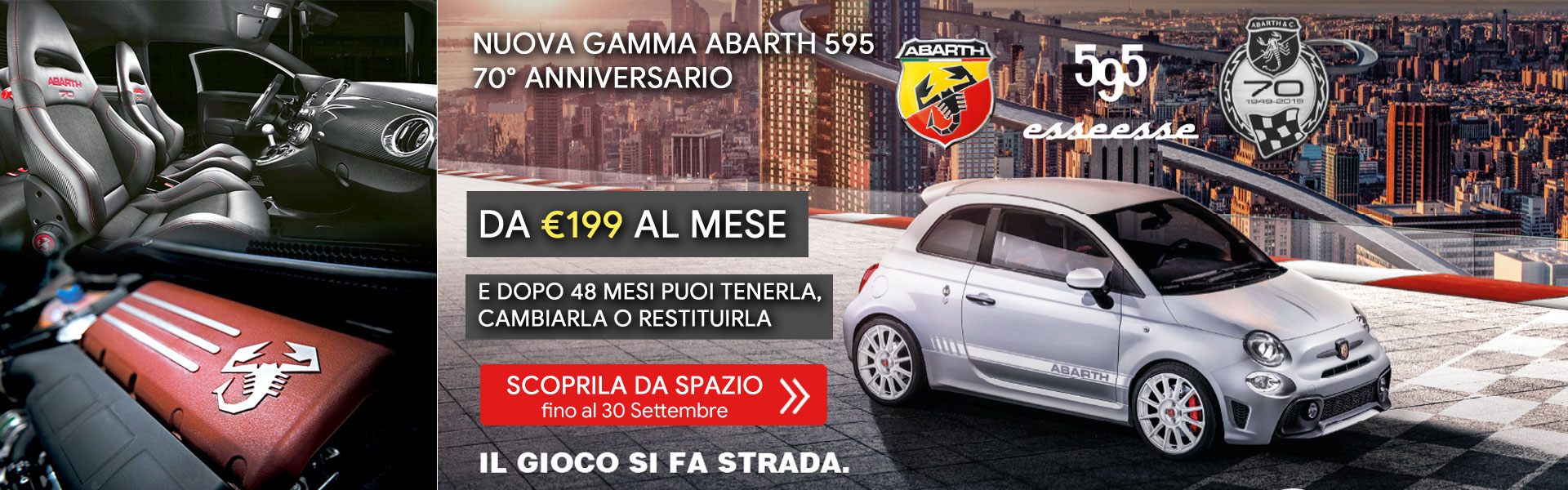 Abarth 595 70° Anniversario
